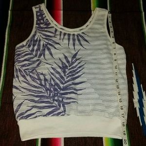Vintage Miami Style Women's Medium Crop Tank Top